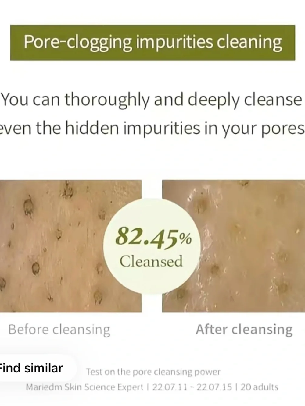 Mugwort Gel Cleanser - White